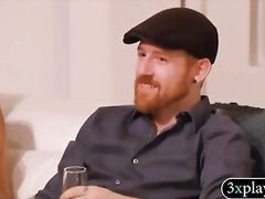 Swingers swap partners and massive orgy in Playboy room