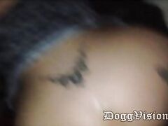 Big Butt Babysitter Woken Up and Fucked